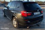 2014 BMW X3, xDrive20d M-sport facelift automat cruisekontroll ryggekamera , 157000km