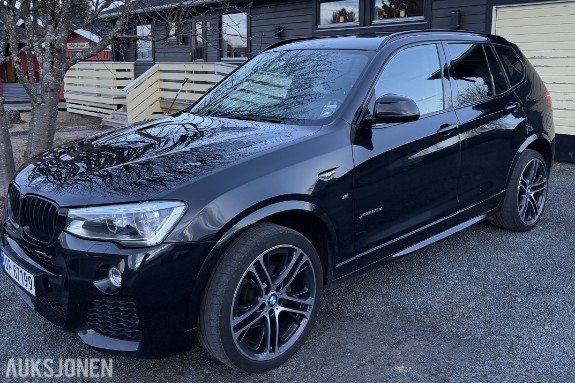 2014 BMW X3, xDrive20d M-sport facelift automat cruisekontroll ryggekamera , 157000km