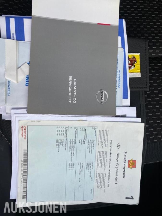 NISSAN QASHQAI 1.6 114HK – LAV KM / EU-GODKJENT / VELHOLDT