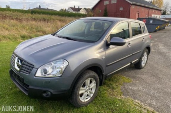 NISSAN QASHQAI 1.6 114HK – LAV KM / EU-GODKJENT / VELHOLDT