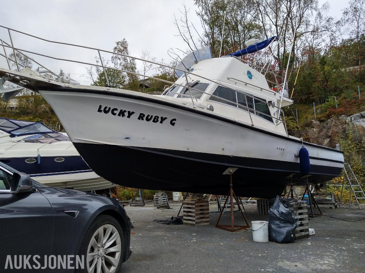 1985 Aquabell 33 - Rigget for tunfiske / Makrellstørje