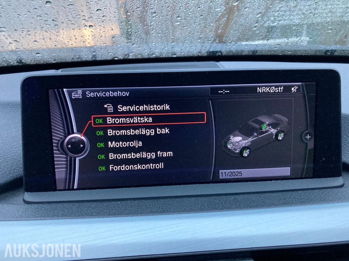 2012 BMW 3-serie 2.0 bensin 184hk automat ryggekamera hengerfeste soltak