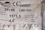 Sibirsk lerk Lekter/spilekledning - 1573 meter