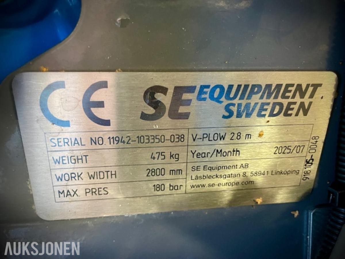 SE | Vikeplog 2800 | Trima-/SMS feste | lys | sjokkdemper | fjærer