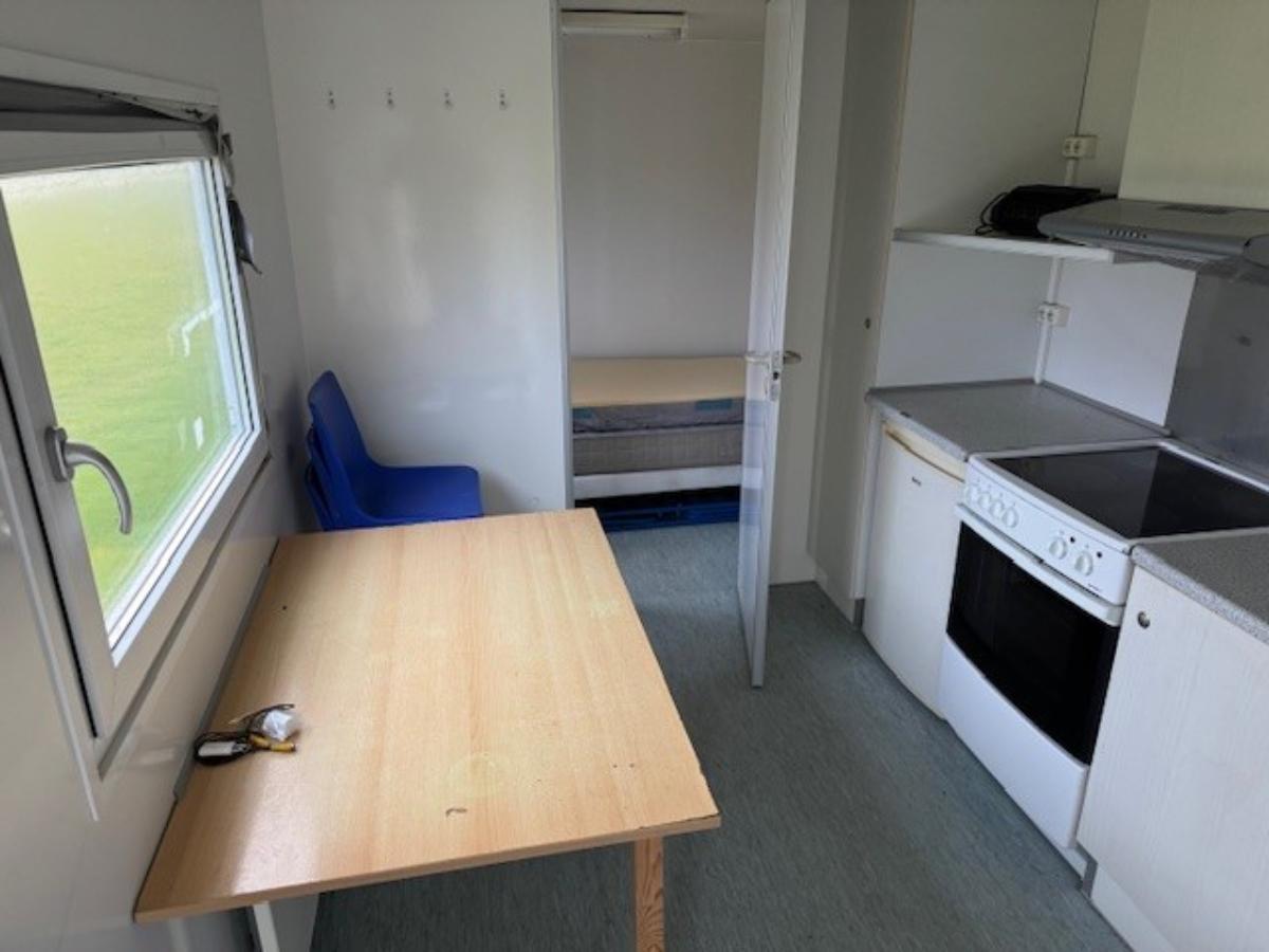 Beboelsesvogn for 4 personer, hjulgående