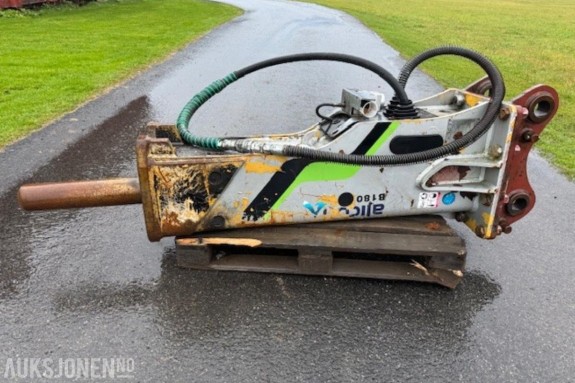 2018 Daemo Alicon B180 pigghammer med S70 feste