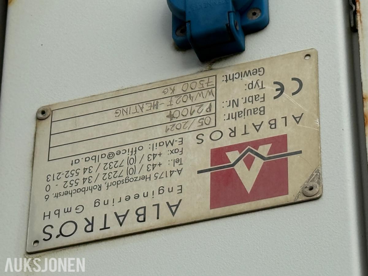 2021 Gjerstad Jetwash WW402F Underspylingsanlegg
