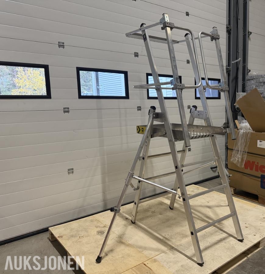 MUNK FlexxStep Arbeidsplattform/leider m/port, 4 trinn.