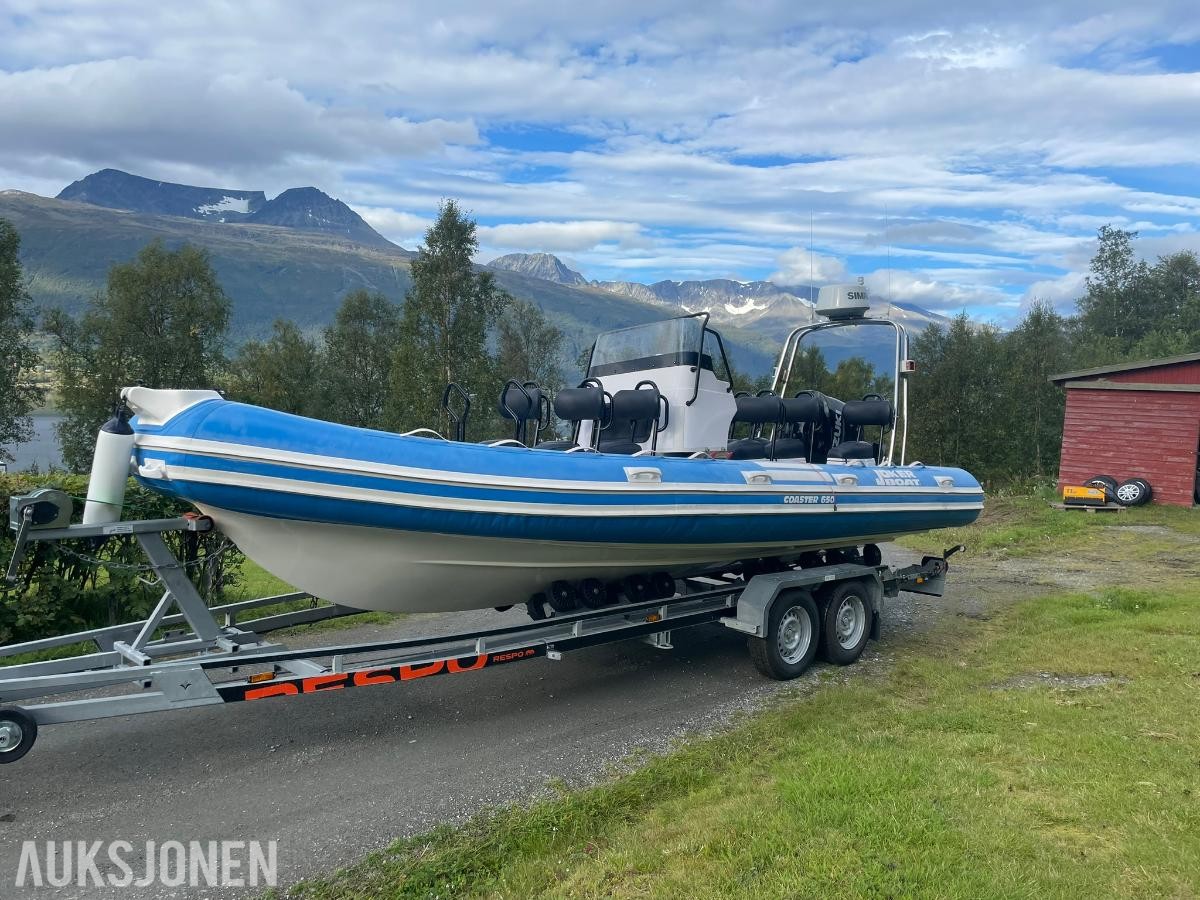 Joker Coaster 650 med Suzuki 200HK (32,2 timer) - 10 Seter - Henger - Radar