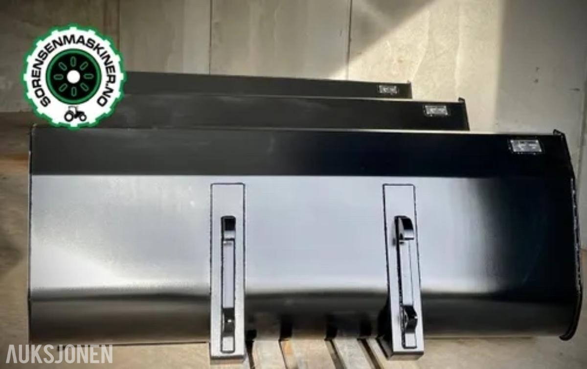 TRAKTORSKUFF 240 CM MED TRIMA/SMS FESTE - 1400 LITER