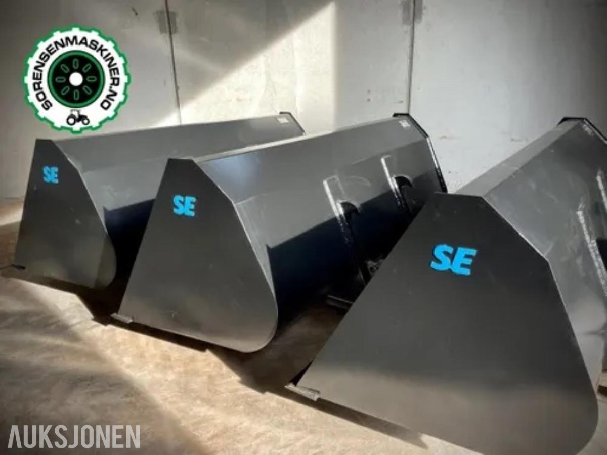 TRAKTORSKUFF 240 CM MED TRIMA/SMS FESTE - 1400 LITER