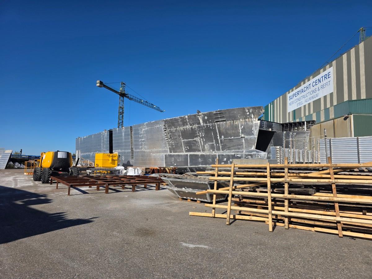 2023 Katamaran Skrog 39x11m Aluminium