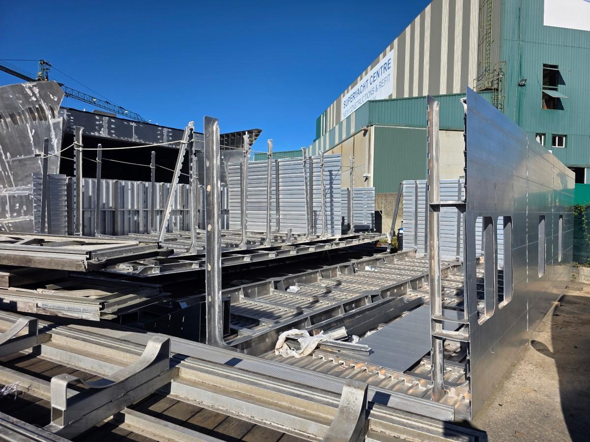 2023 Katamaran Skrog 39x11m Aluminium