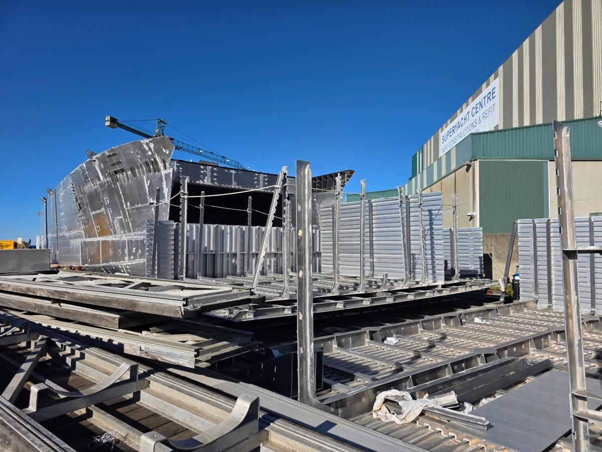 2023 Katamaran Skrog 39x11m Aluminium