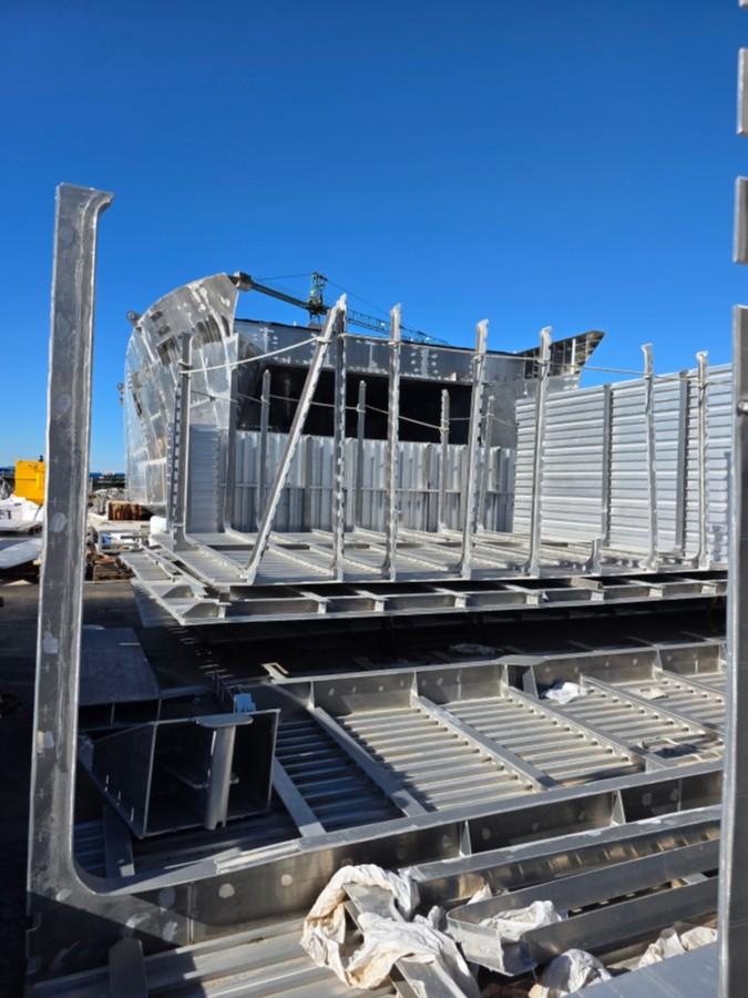 2023 Katamaran Skrog 39x11m Aluminium