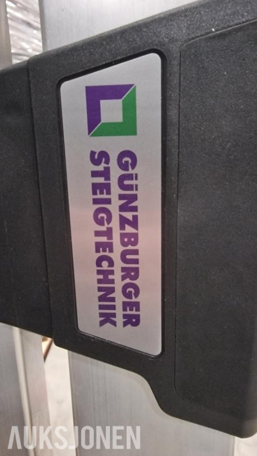 2019 Günzburger Trappestige 6 trinn med stor plattform