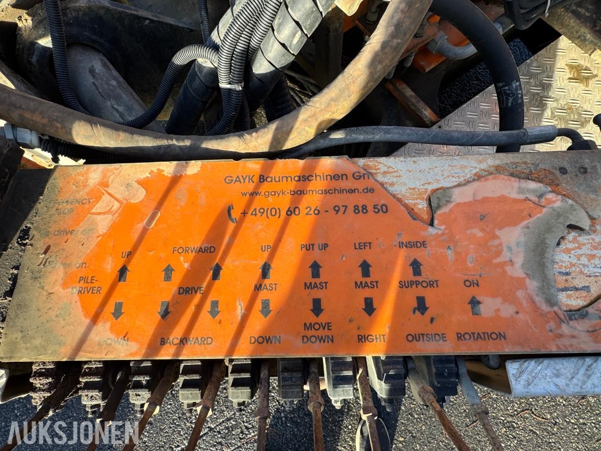 2012 Gayk HRE 4000 hydraulisk borerigg/Rekkverksrigg / 2683 timer