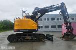 2023 Hyundai HX130A LCR - rototilt, sentralsmøring, to-delt bom ++