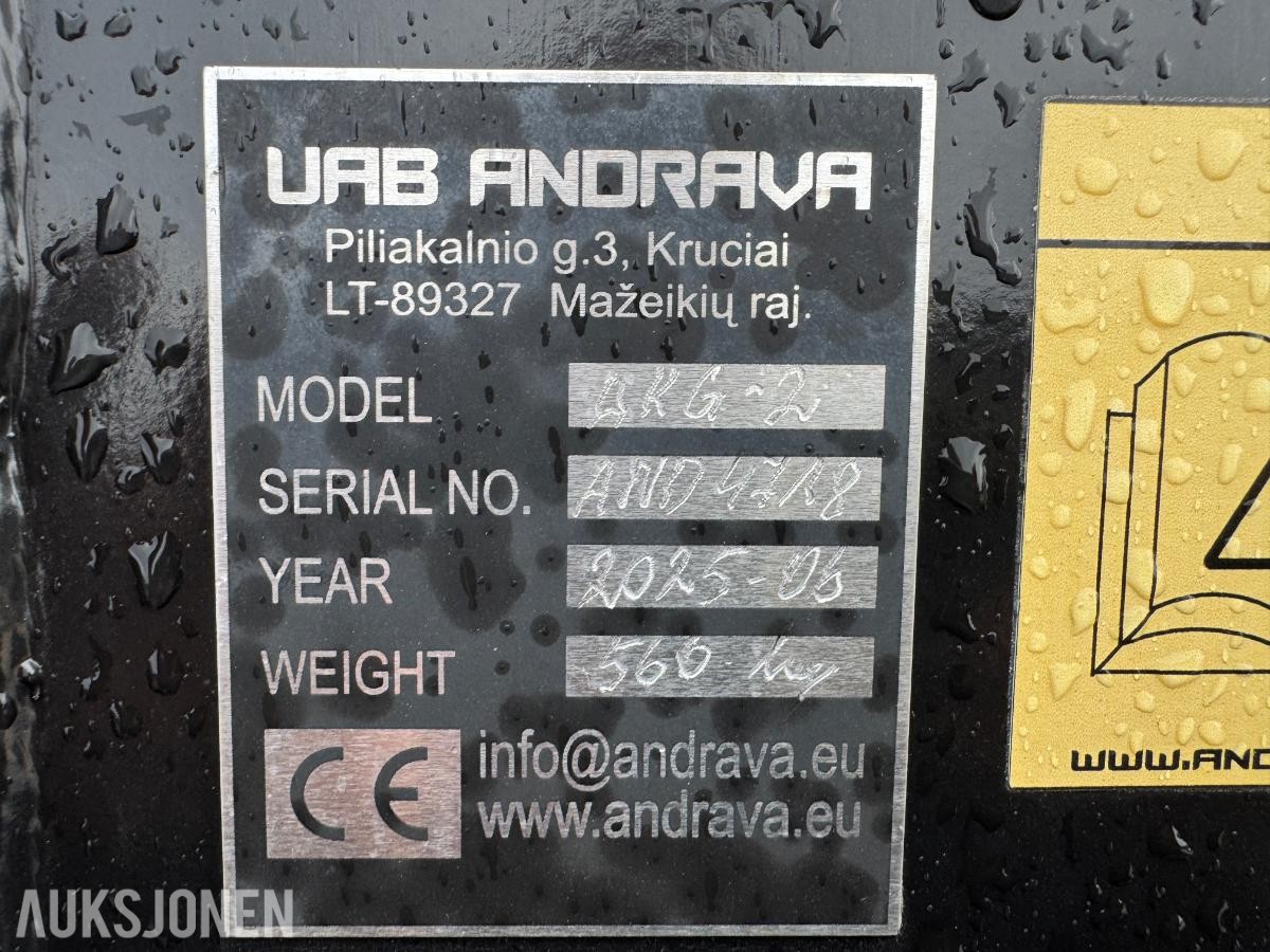 2025 ANDRAVA 2 m3 traktorskuffe