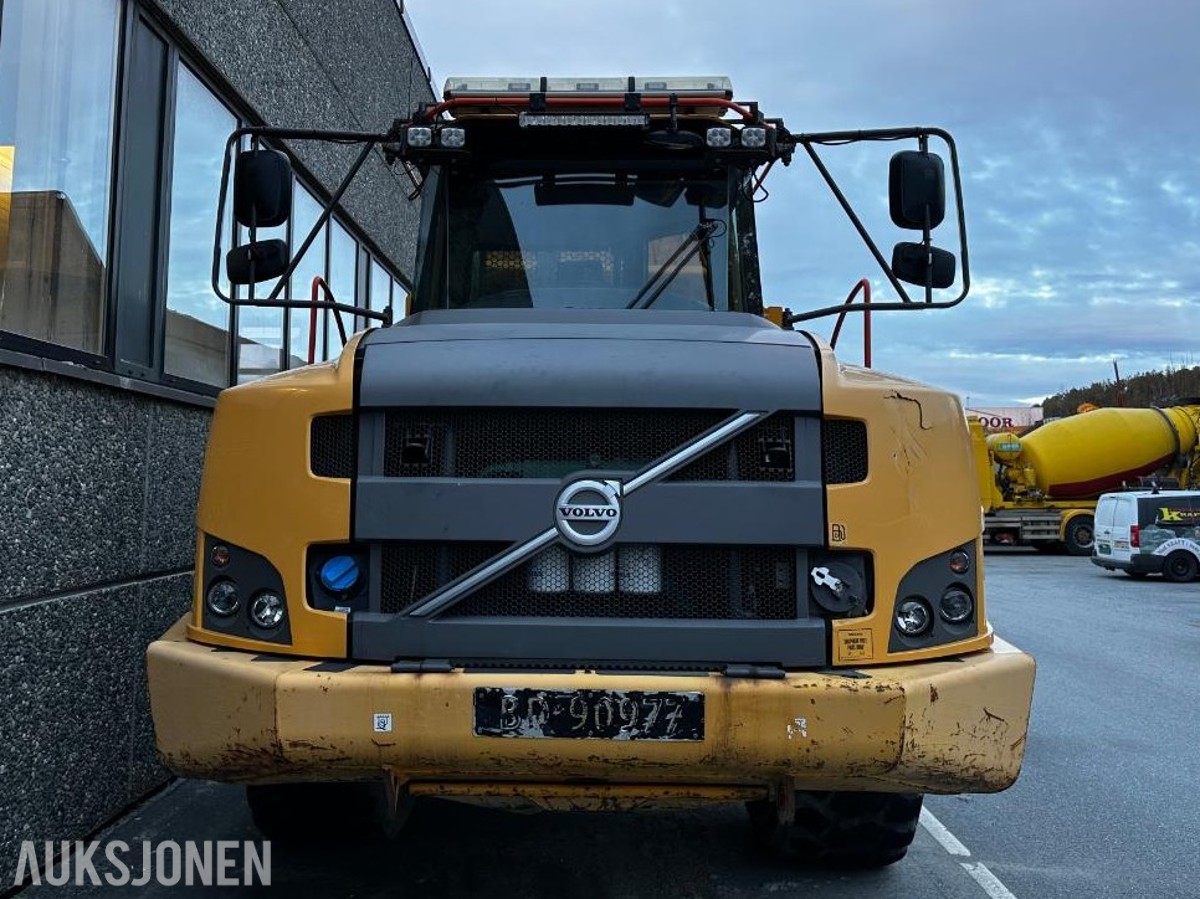 2015 Volvo A25G Dumper 7750 timer