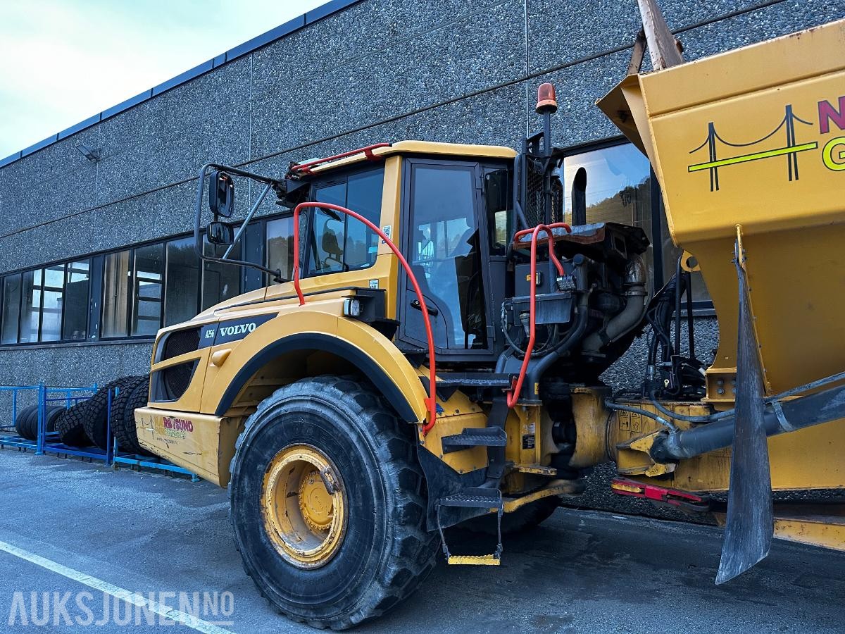 2015 Volvo A25G Dumper 7750 timer