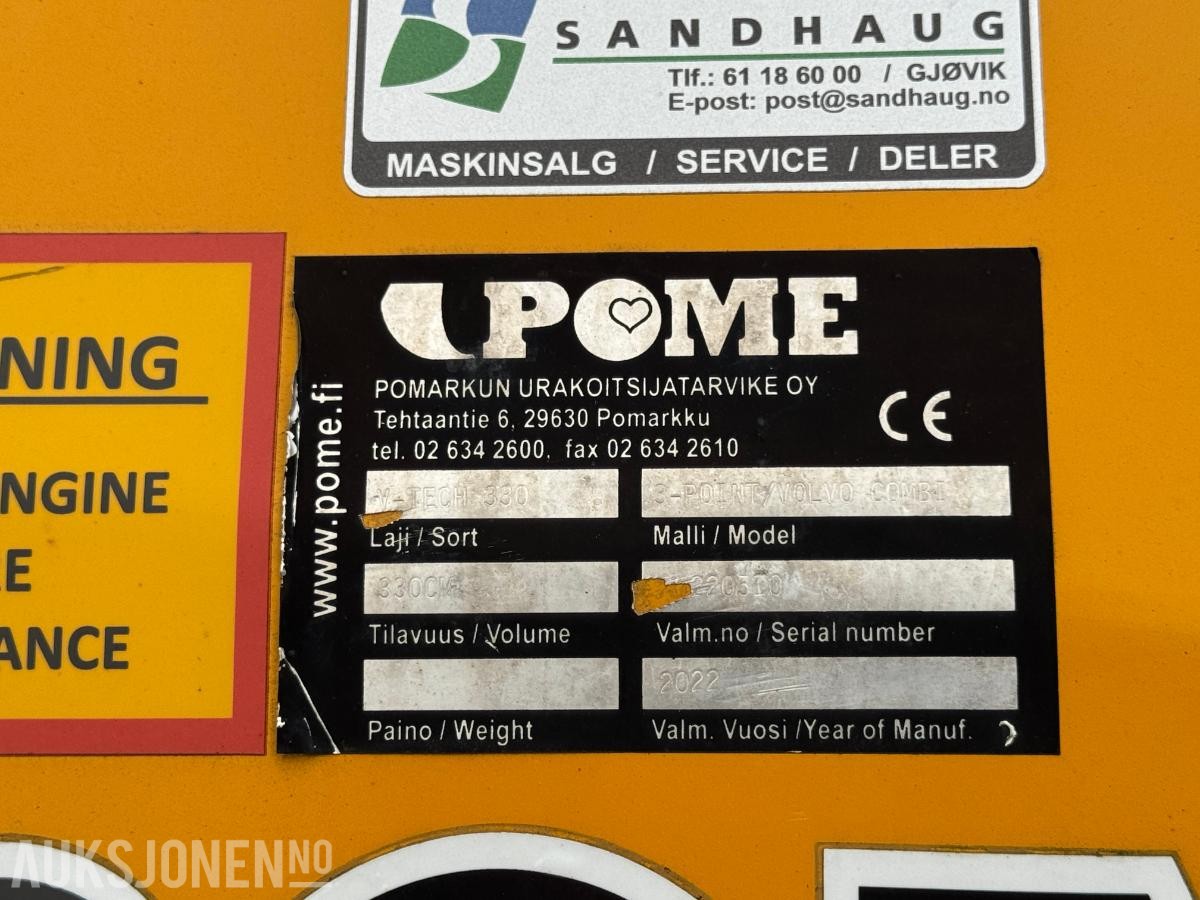 2022 Pome V-tech / V-plog / 330cm