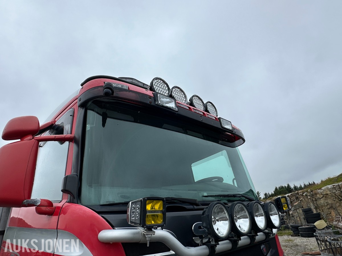 2012 Scania R730 6x4 - tippbil, brøyterigget, retarder