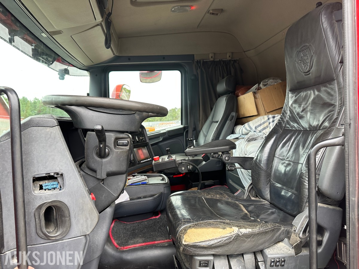 2012 Scania R730 6x4 - tippbil, brøyterigget, retarder
