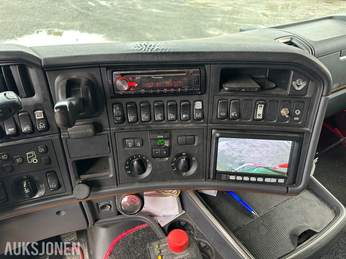 2012 Scania R730 6x4 - tippbil, brøyterigget, retarder