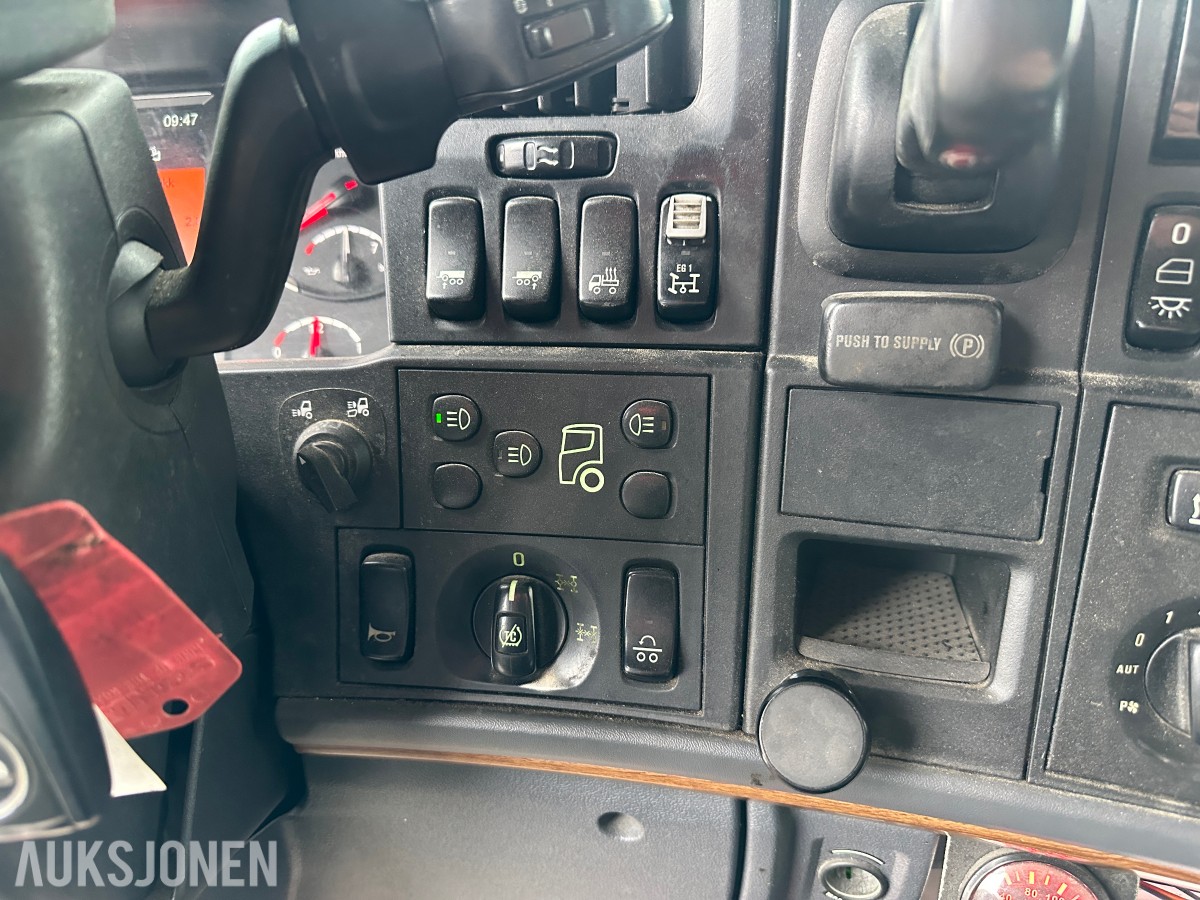 2012 Scania R730 6x4 - tippbil, brøyterigget, retarder