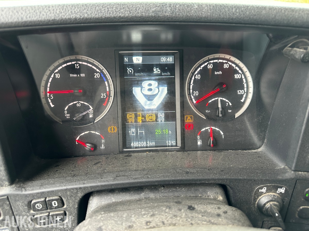 2012 Scania R730 6x4 - tippbil, brøyterigget, retarder