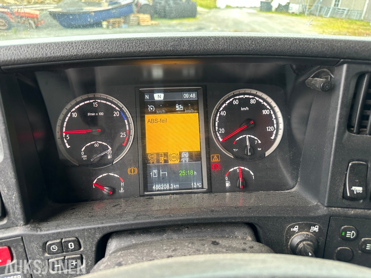2012 Scania R730 6x4 - tippbil, brøyterigget, retarder