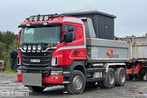 2012 Scania R730 6x4 - tippbil, brøyterigget, retarder