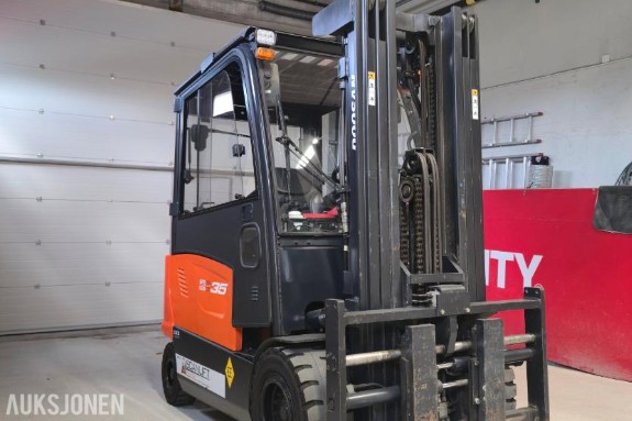 2017 Doosan B35X-7 Elektrisk gaffeltruck