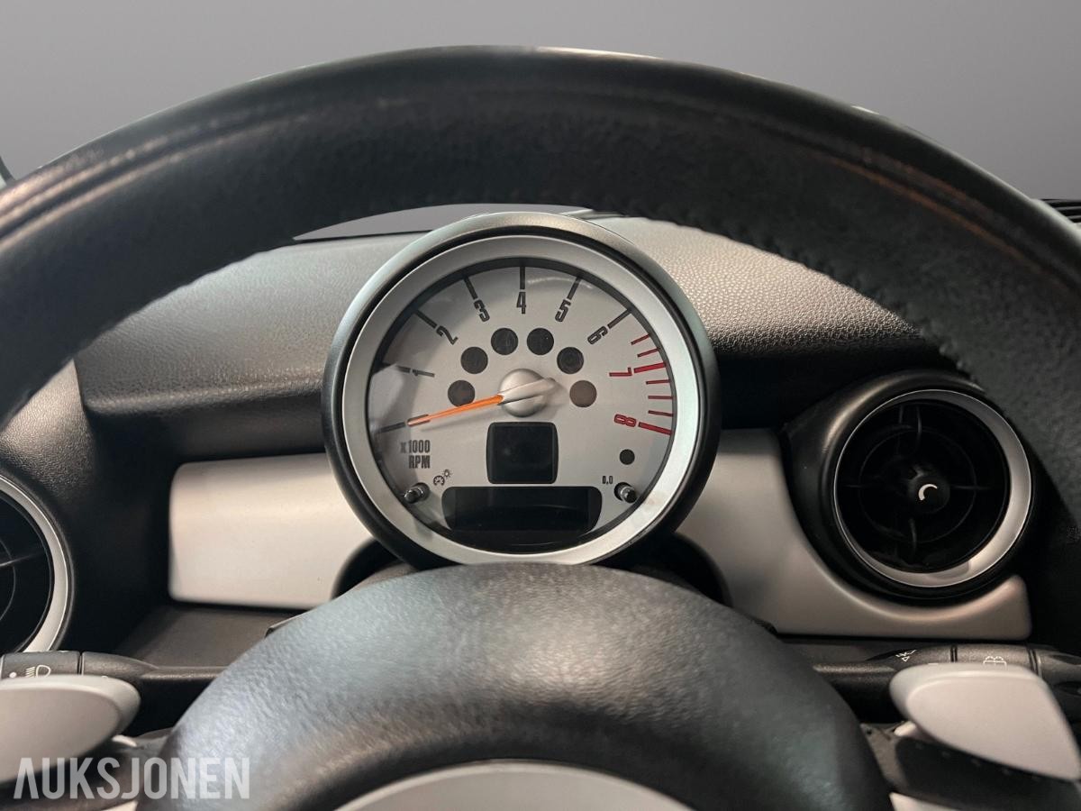 2008 Mini Cooper 1.6 120HK KUN 112.750km MANUELL