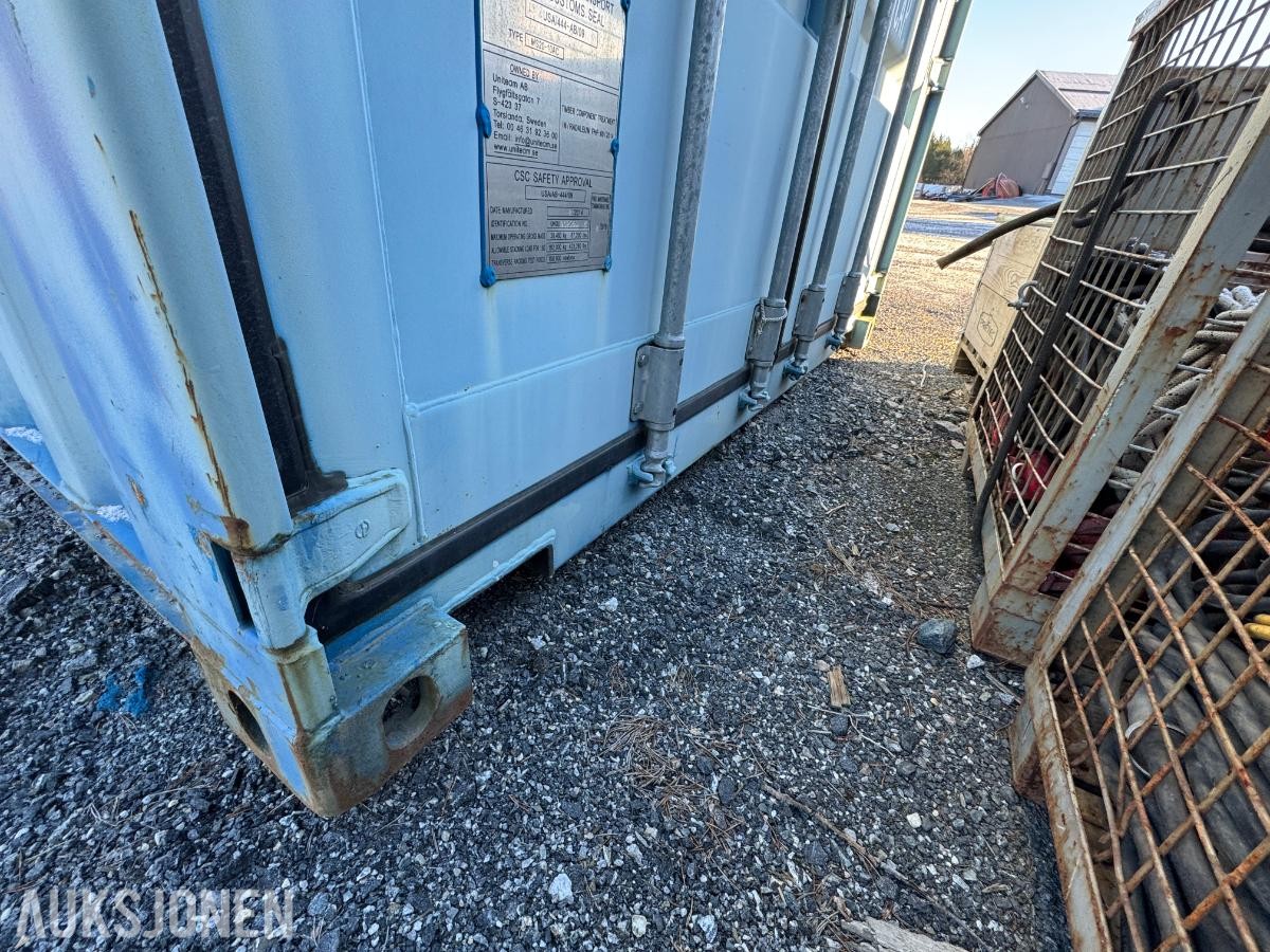 2014 Sagcontainer 20 Fot med Gjerdesag