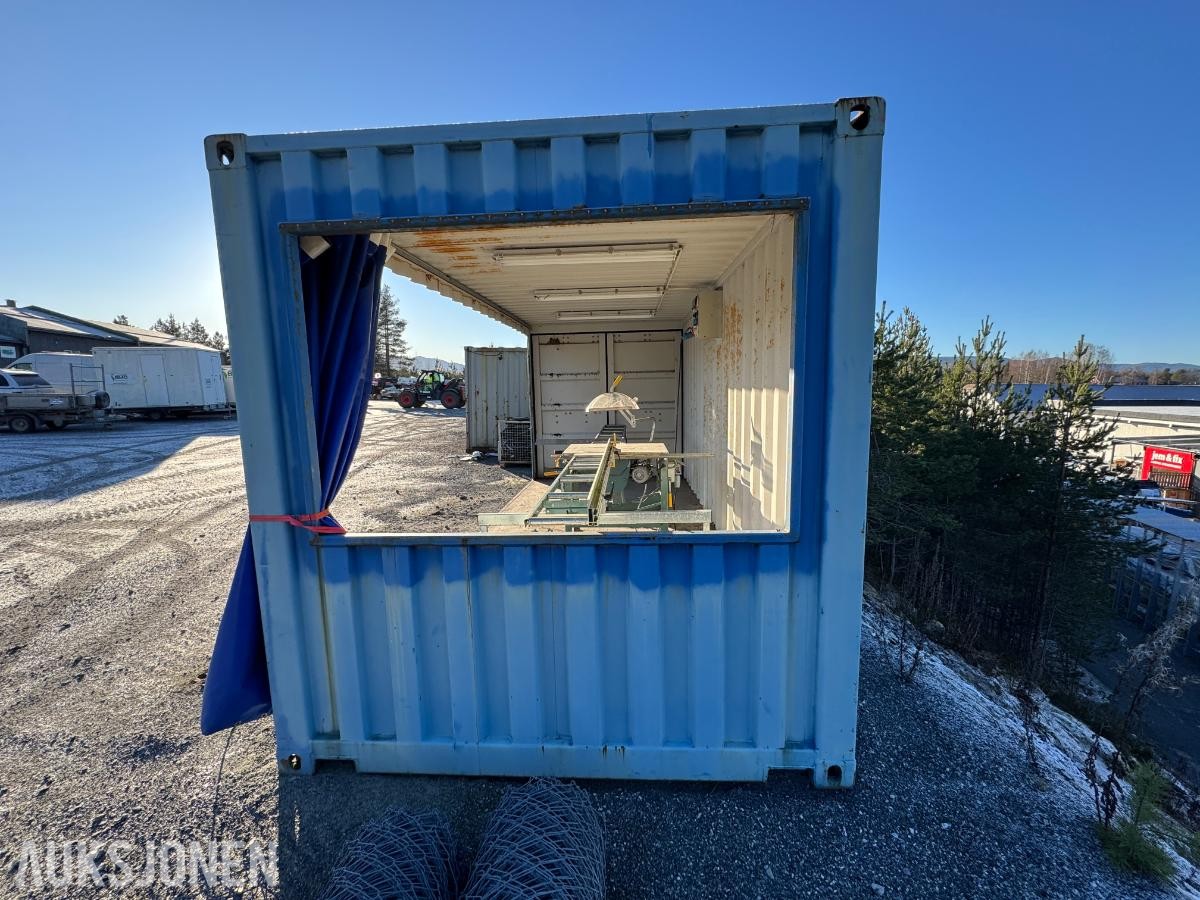 2014 Sagcontainer 20 Fot med Gjerdesag