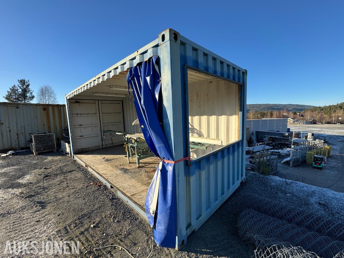 2014 Sagcontainer 20 Fot med Gjerdesag