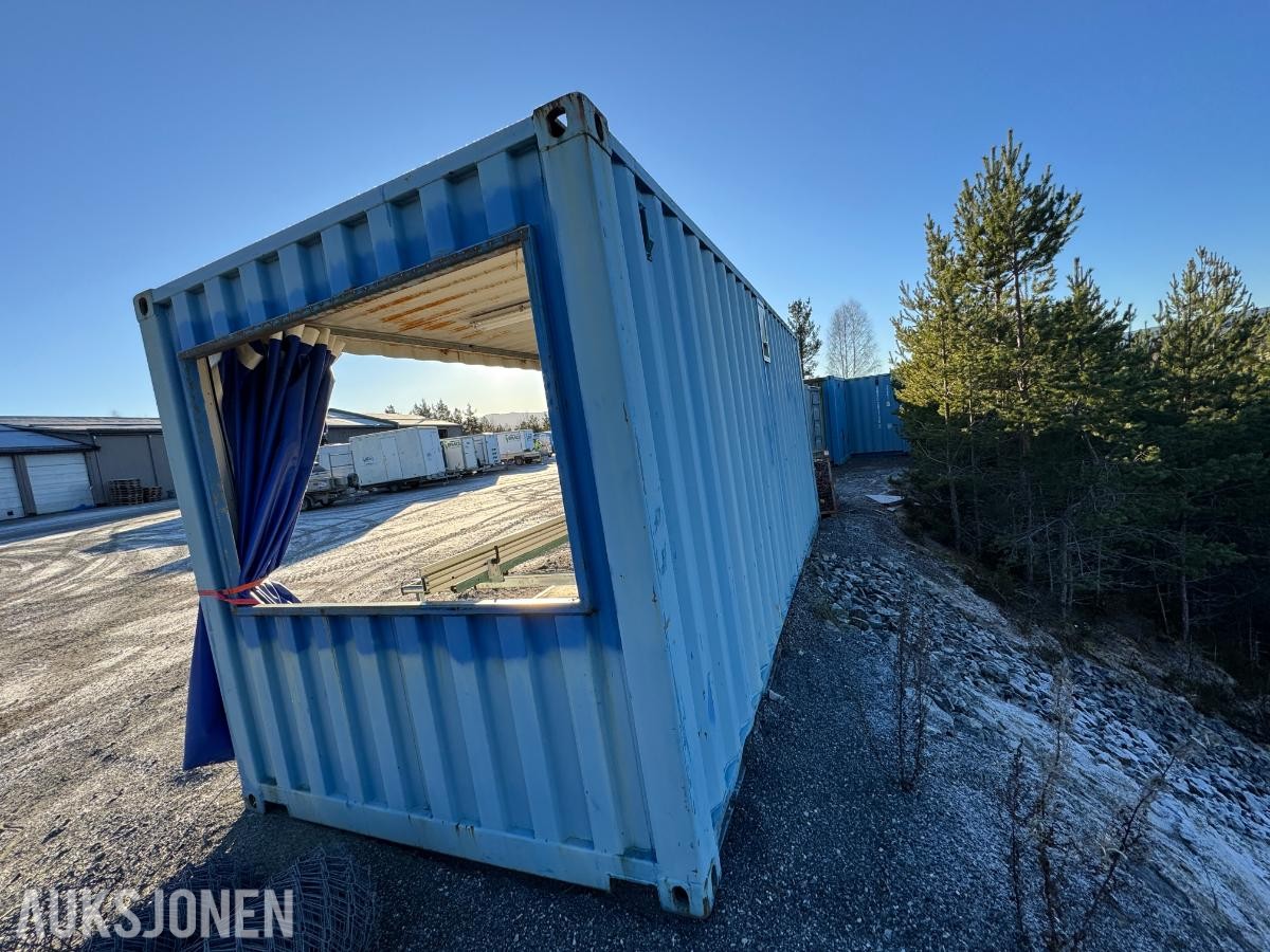 2014 Sagcontainer 20 Fot med Gjerdesag