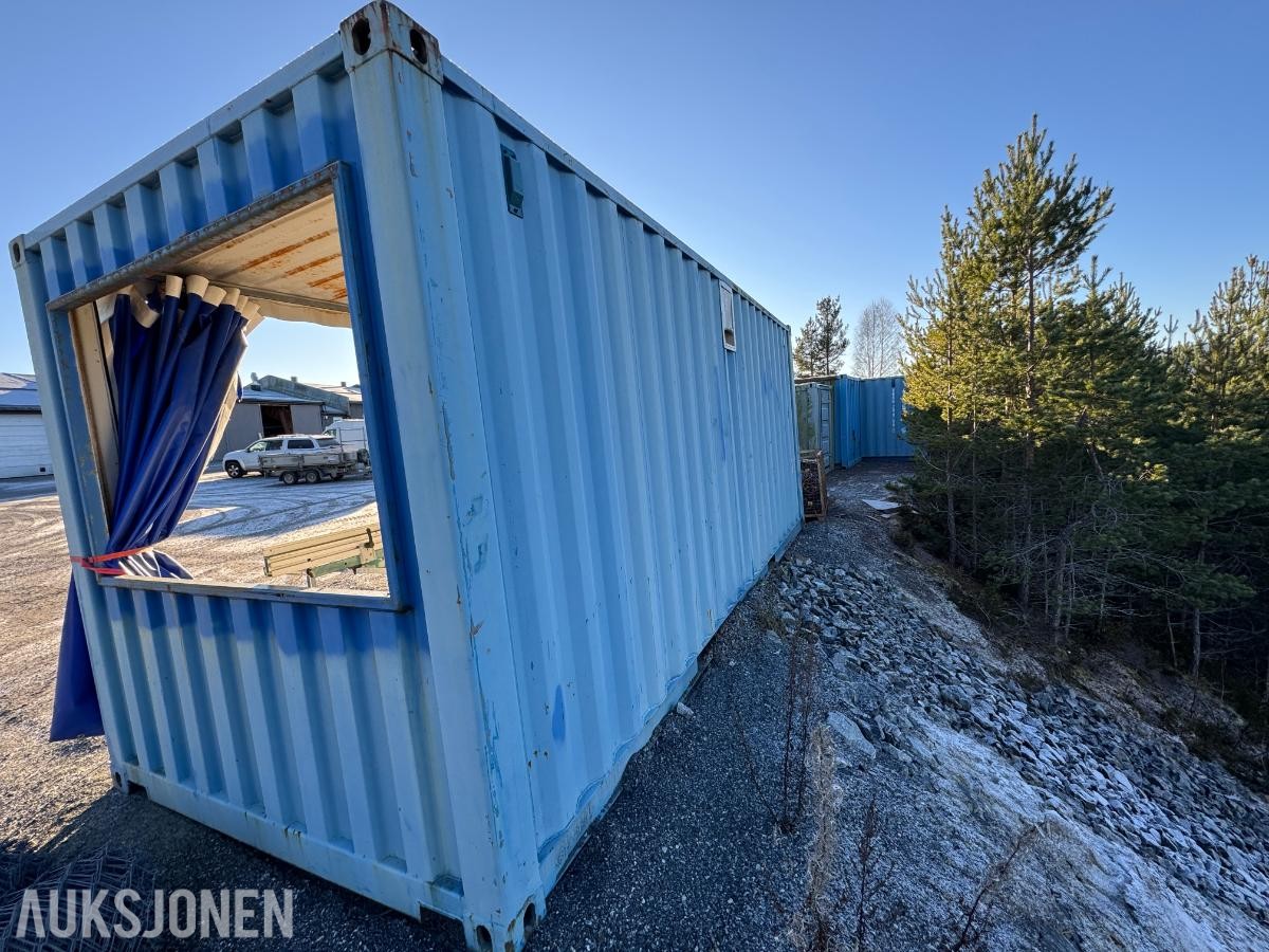 2014 Sagcontainer 20 Fot med Gjerdesag