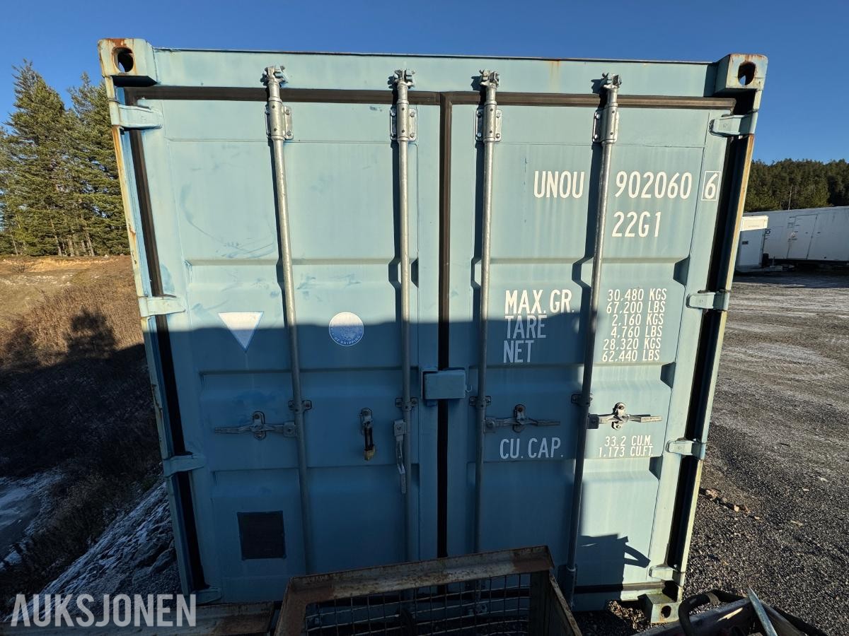 2014 Sagcontainer 20 Fot med Gjerdesag