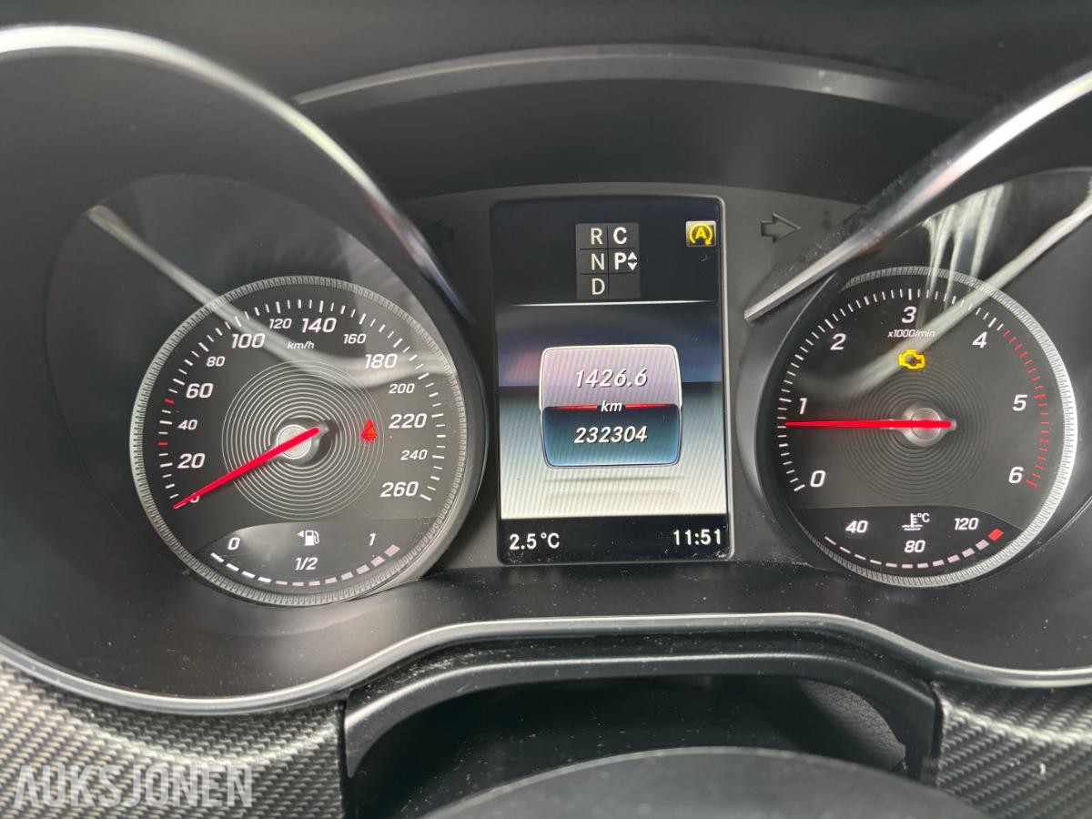 2019 Mercedes-Benz V-KLASSE 250d 4MATIC AMG - 8 Seter.