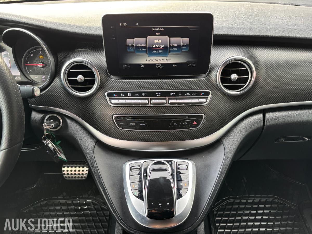 2019 Mercedes-Benz V-KLASSE 250d 4MATIC AMG - 8 Seter.