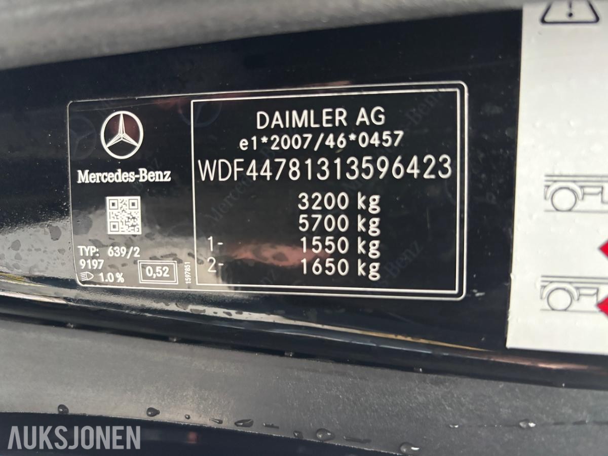 2019 Mercedes-Benz V-KLASSE 250d 4MATIC AMG - 8 Seter.