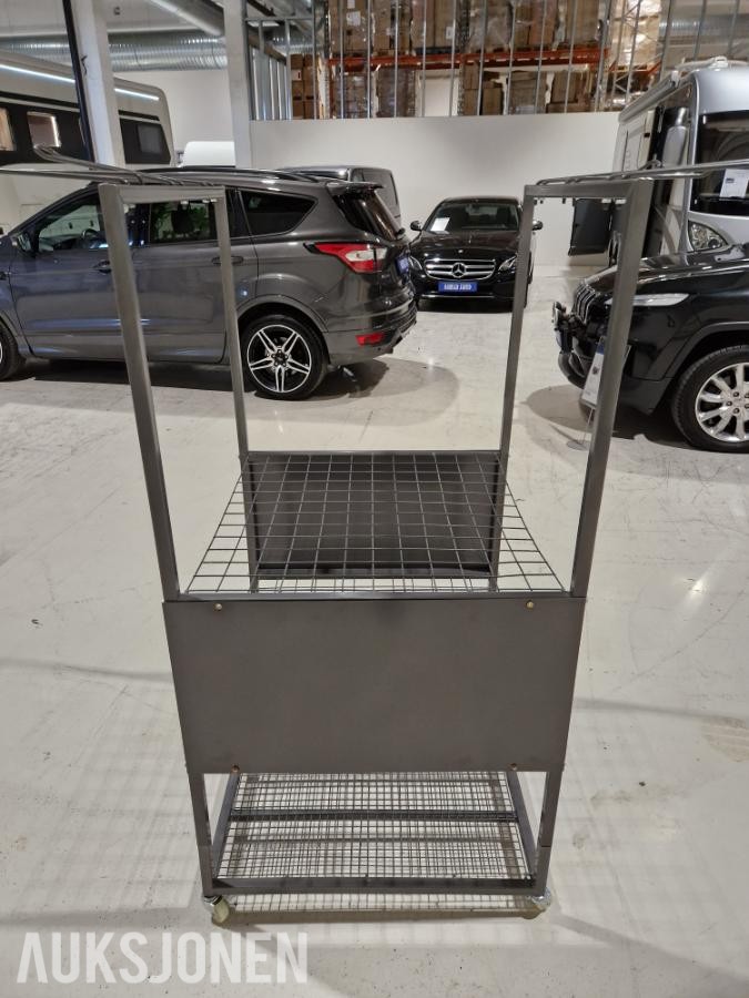 2025 Unitq steel Reol med oppheng på hjul
