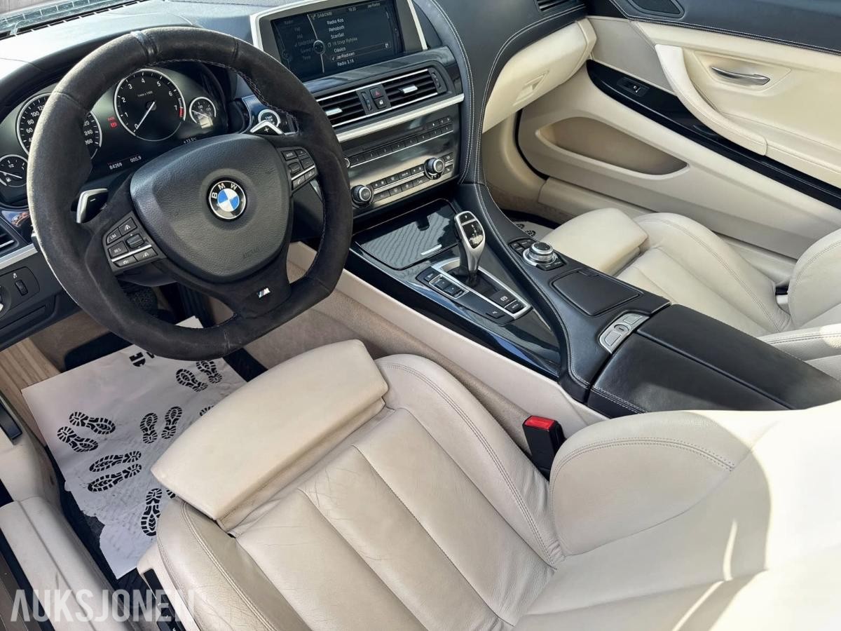 2012 BMW 6-serie, 640I 3.0-320, 85500km