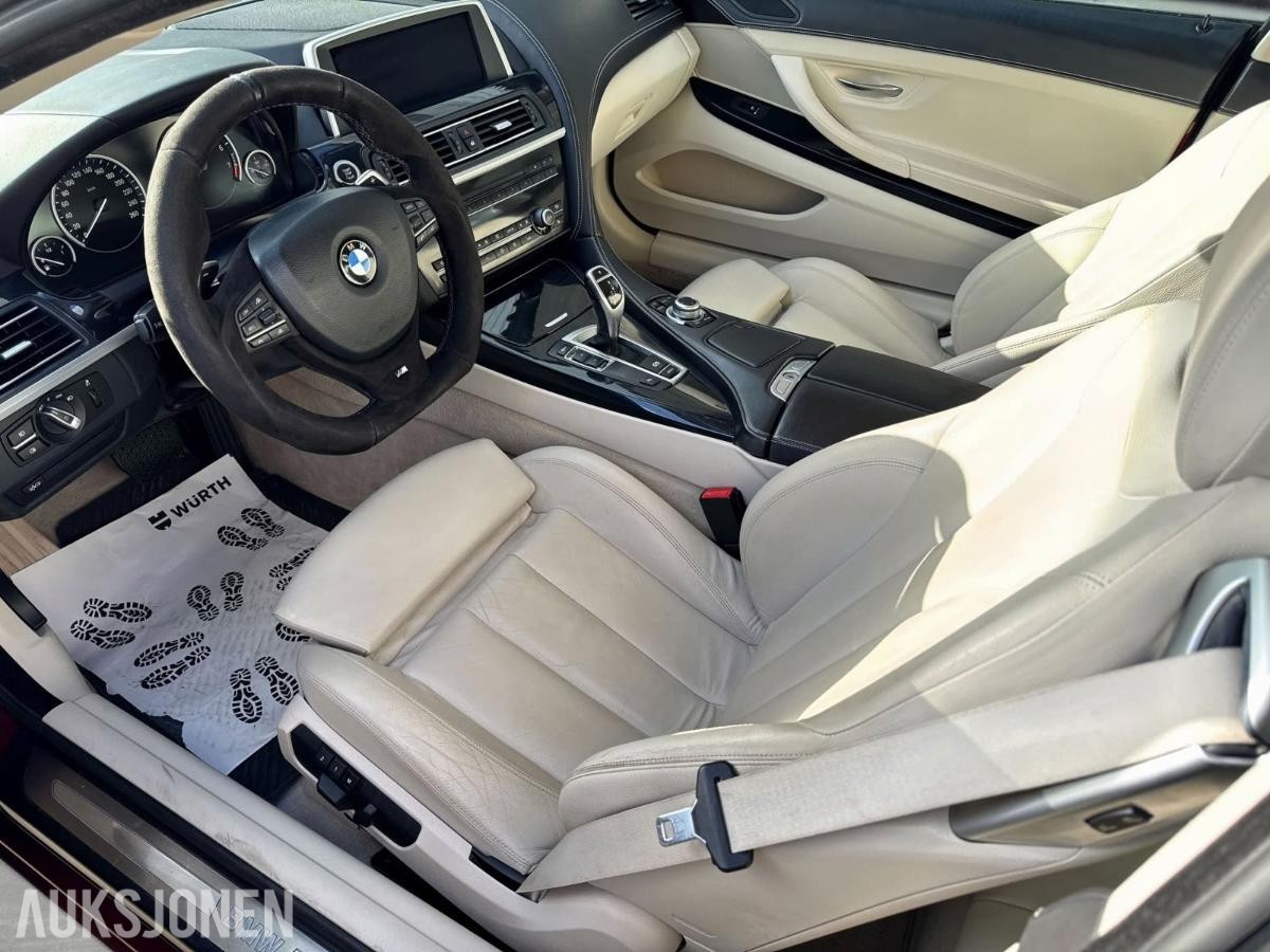 2012 BMW 6-serie, 640I 3.0-320, 85500km