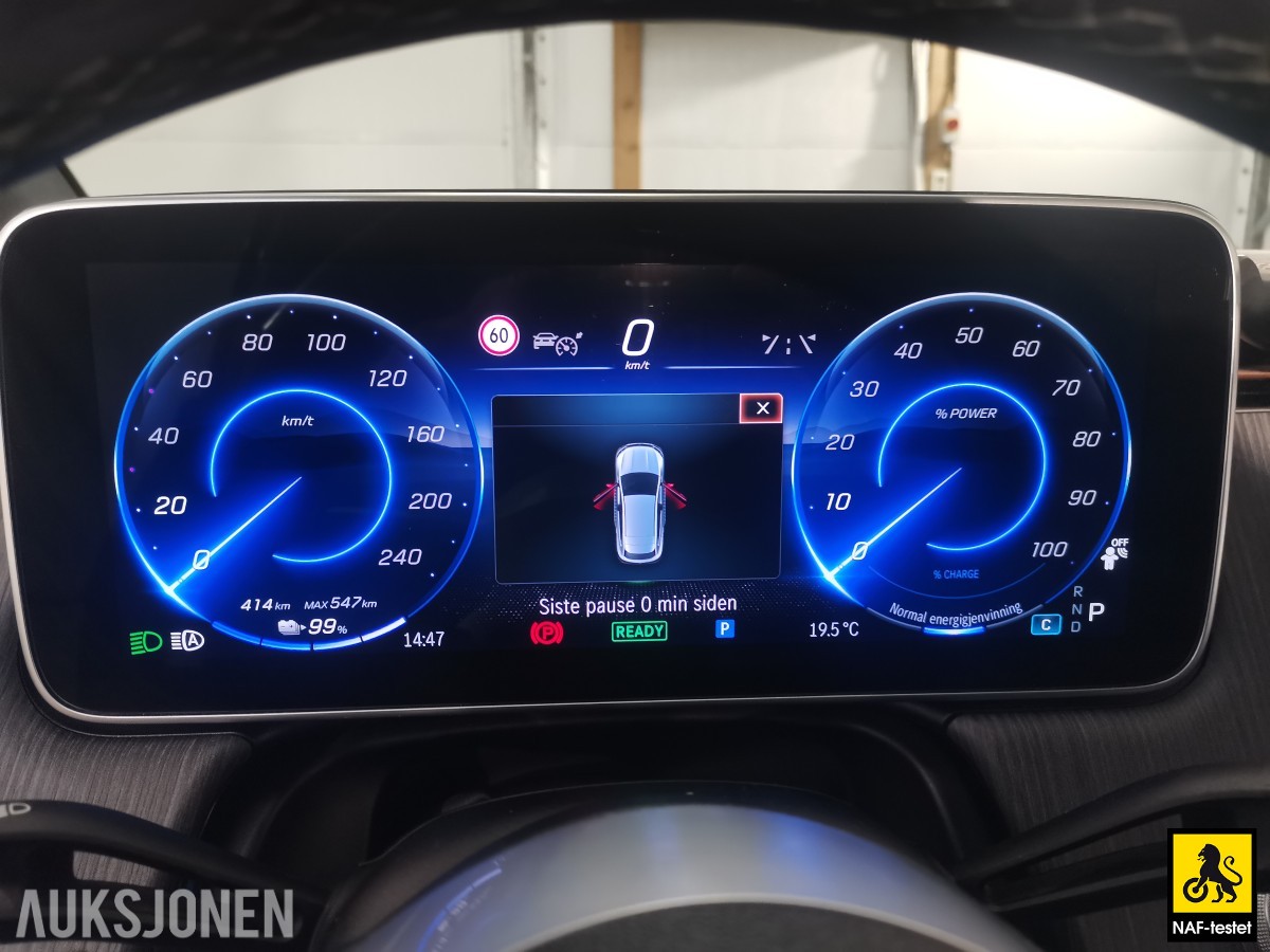 2025 Mercedes-Benz EQE 350 4MATIC HENGERFESTE KAMERA RATTVARME ACC