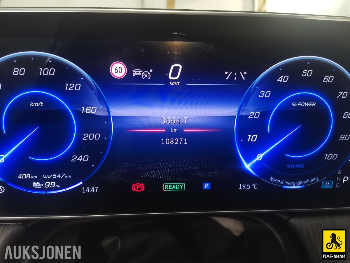2025 Mercedes-Benz EQE 350 4MATIC HENGERFESTE KAMERA RATTVARME ACC