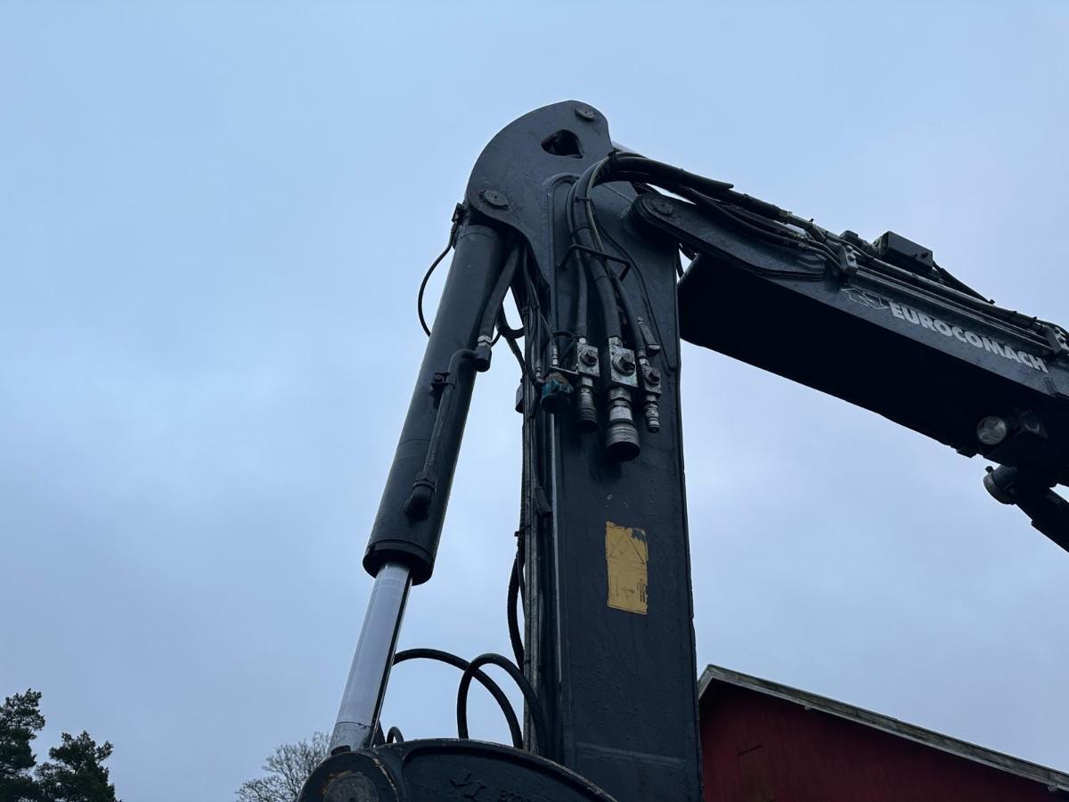 2019 Eurocomach 100TR 10-tonns gravemaskin, S50, 2 skuffer, Pigghammer